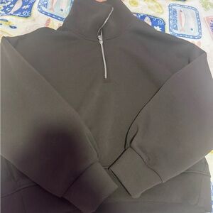 Old Navy Men's Dark Gray Zip-Up Sweater